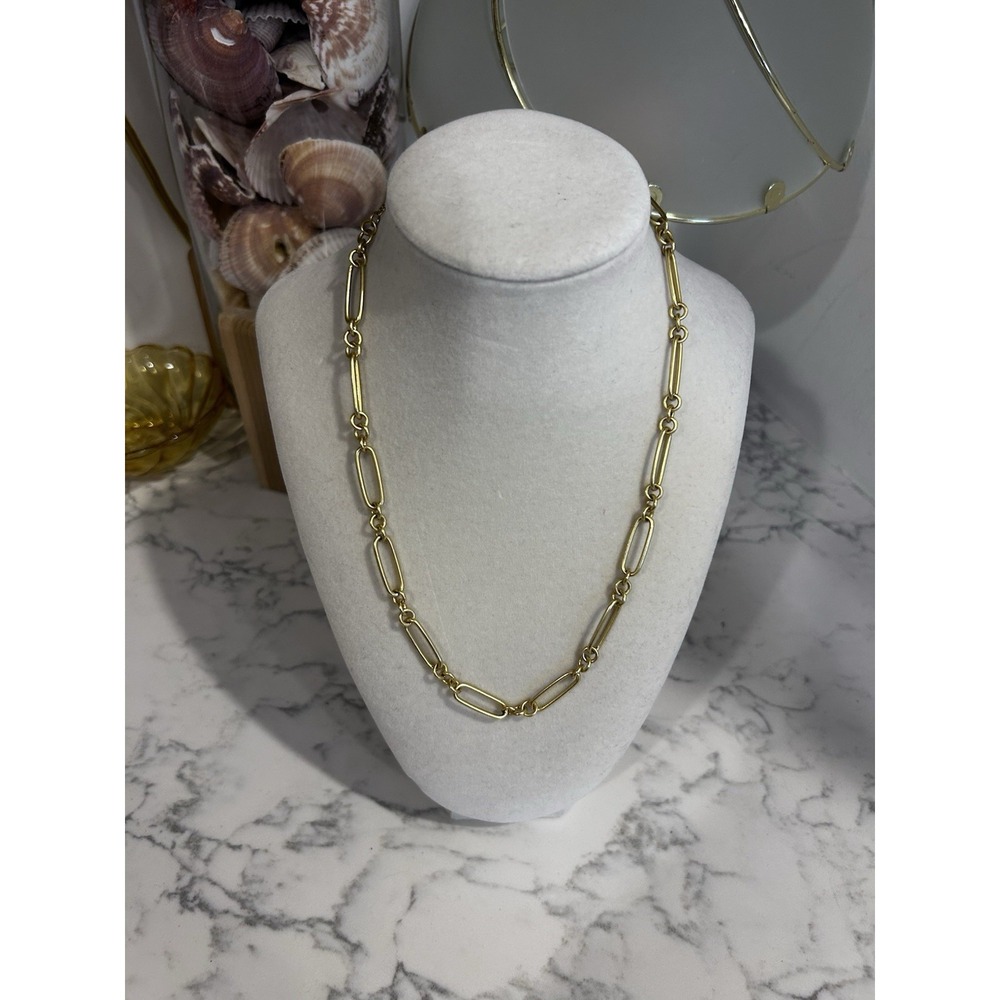 Madewell Gold Toned Chainā Link Necklace